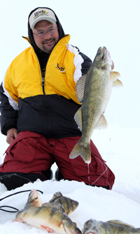 Ice Fishing Walleye